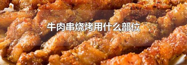 牛肉串烧烤用什么部位