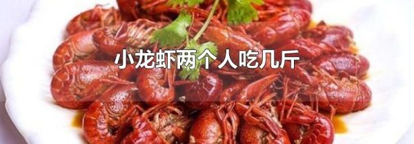 小龙虾两个人吃几斤