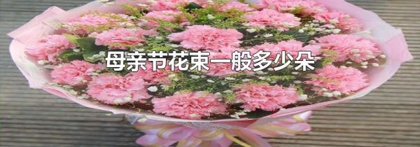 母亲节花束一般多少朵