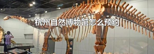 杭州自然博物馆怎么预约