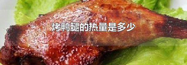 烤鸭腿的热量是多少