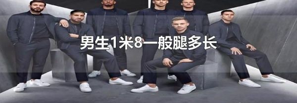 男生1米8一般腿多长