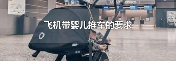 飞机带婴儿推车的要求