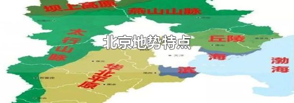 北京地势特点