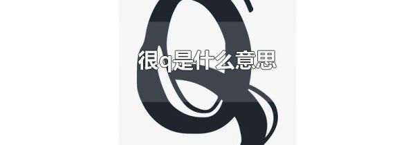 很q是什么意思