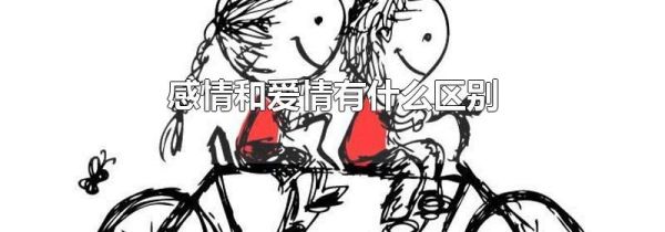 感情和爱情有什么区别