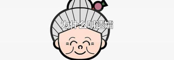 为什么叫遗孀