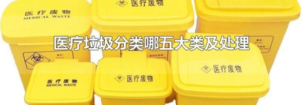 医疗垃圾分类哪五大类及处理