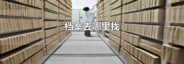 档案去哪里找