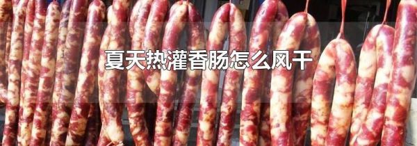 夏天热灌香肠怎么风干