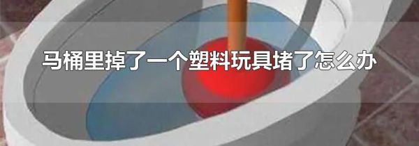 马桶里掉了一个塑料玩具堵了怎么办