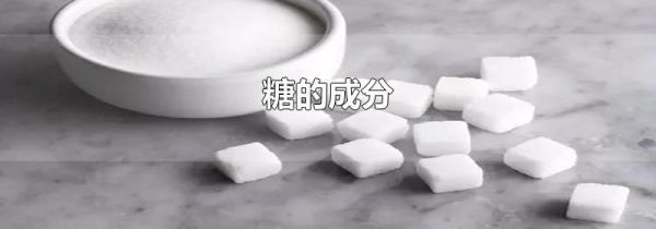 糖的成分