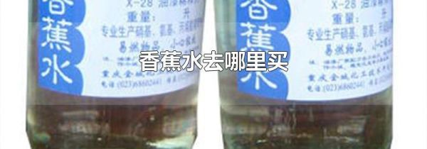 香蕉水去哪里买