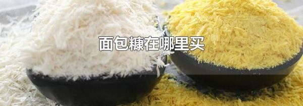 面包糠在哪里买