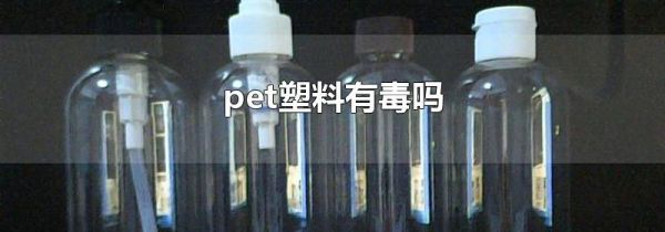 pet塑料有毒吗