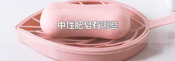 中性肥皂有哪些