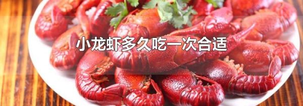 小龙虾多久吃一次合适