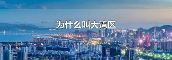 为什么叫大湾区