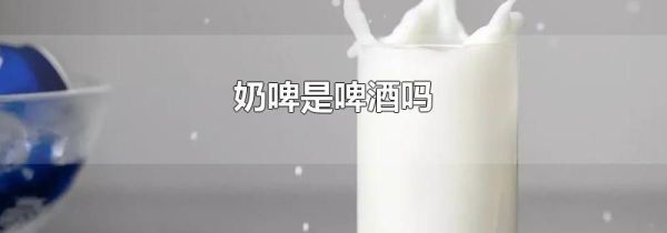 奶啤是啤酒吗