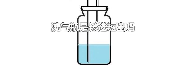 洗气瓶是长进短出吗