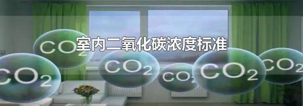 室内二氧化碳浓度标准