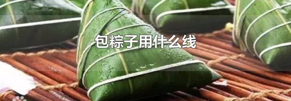 包粽子用什么线