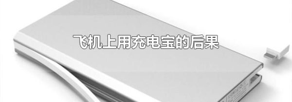 飞机上用充电宝的后果