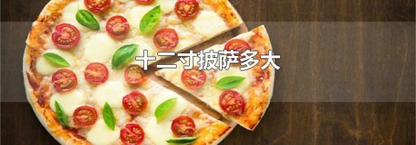 十二寸披萨多大