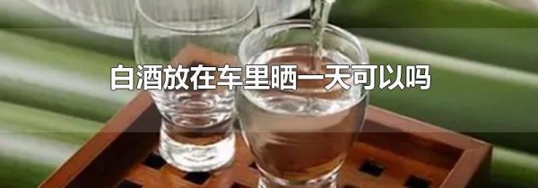 白酒放在车里晒一天可以吗