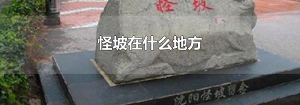 怪坡在什么地方