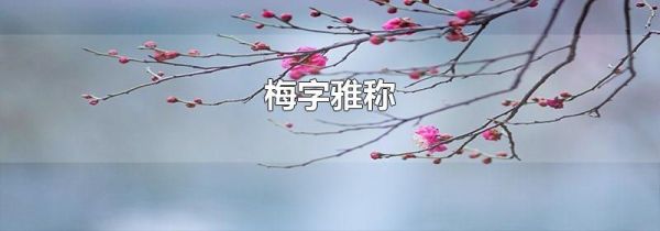 梅字雅称