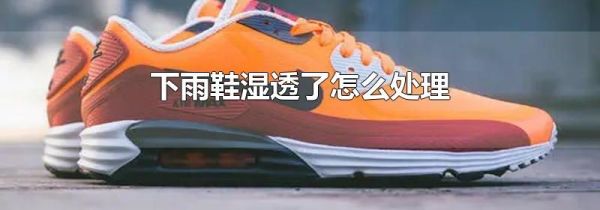 下雨鞋湿透了怎么处理