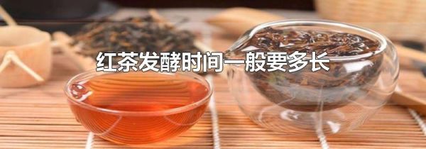 红茶发酵时间一般要多长