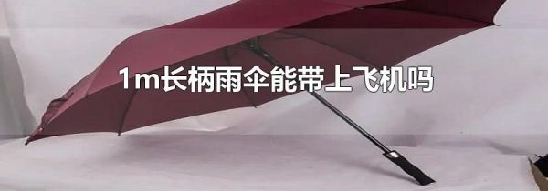 1m长柄雨伞能带上飞机吗