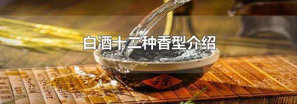 白酒十二种香型介绍