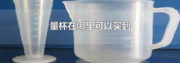 量杯在哪里可以买到