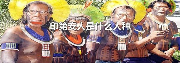 印第安人是什么人种