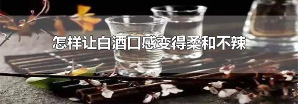 怎样让白酒口感变得柔和不辣