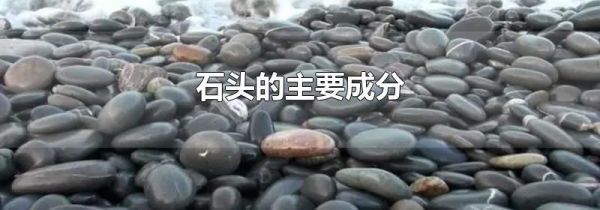 石头的主要成分