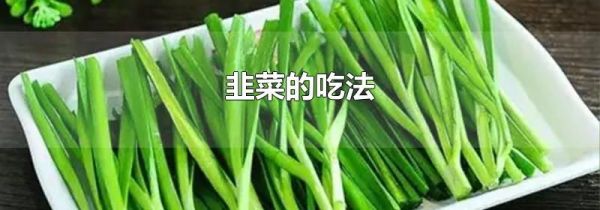 韭菜的吃法