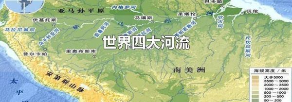 世界四大河流