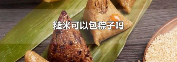 糙米可以包粽子吗