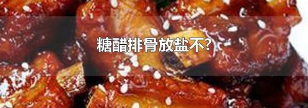 糖醋排骨放盐不?