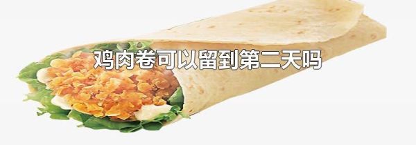 鸡肉卷可以留到第二天吗
