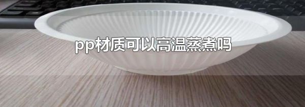 pp材质可以高温蒸煮吗