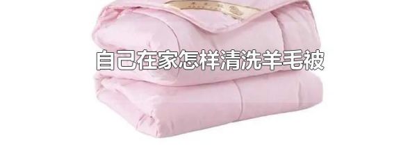 自己在家怎样清洗羊毛被