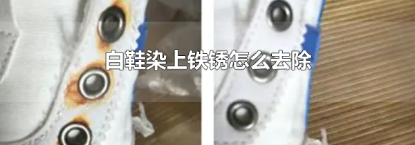 白鞋染上铁锈怎么去除