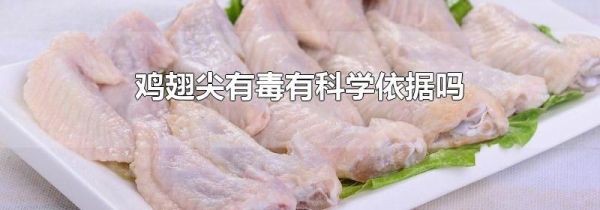 鸡翅尖有毒有科学依据吗