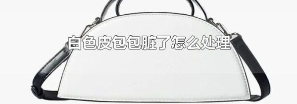 白色皮包包脏了怎么处理