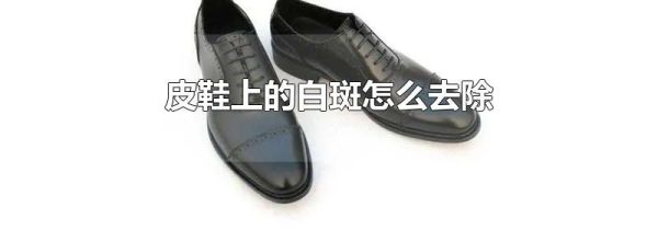 皮鞋上的白斑怎么去除